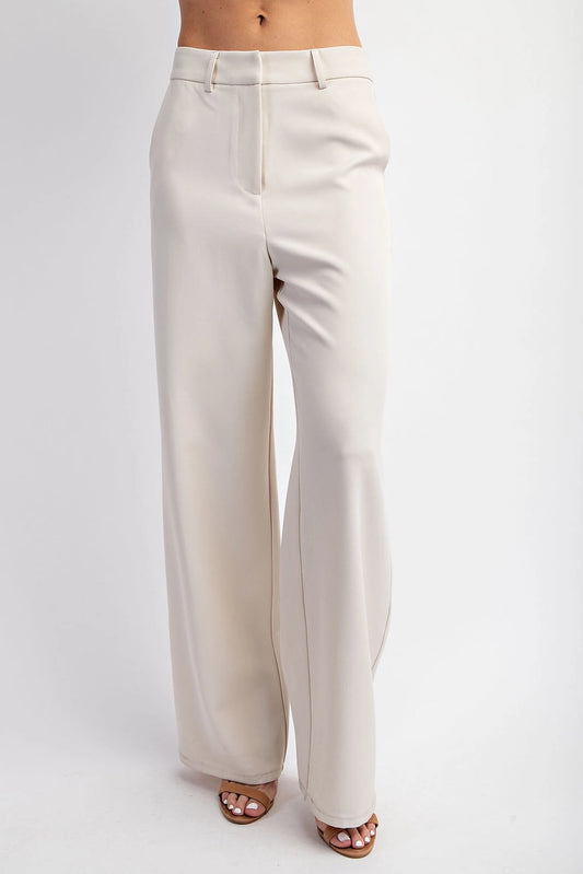 Chloe Ivory Tailored Trousers