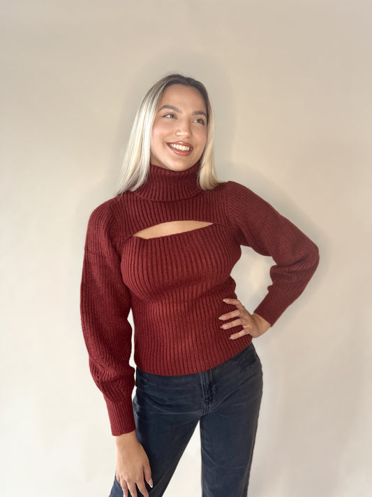 Ruby Cut-out Sweater